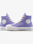 Converse Chuck Taylor All Star Knit Kadın Mor Sneaker Converse Chuck Taylor All Star Knit Kadın Mor Sneaker