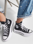 Converse Chuck Taylor All Star Lift Double Stack Unisex Siyah Sneaker