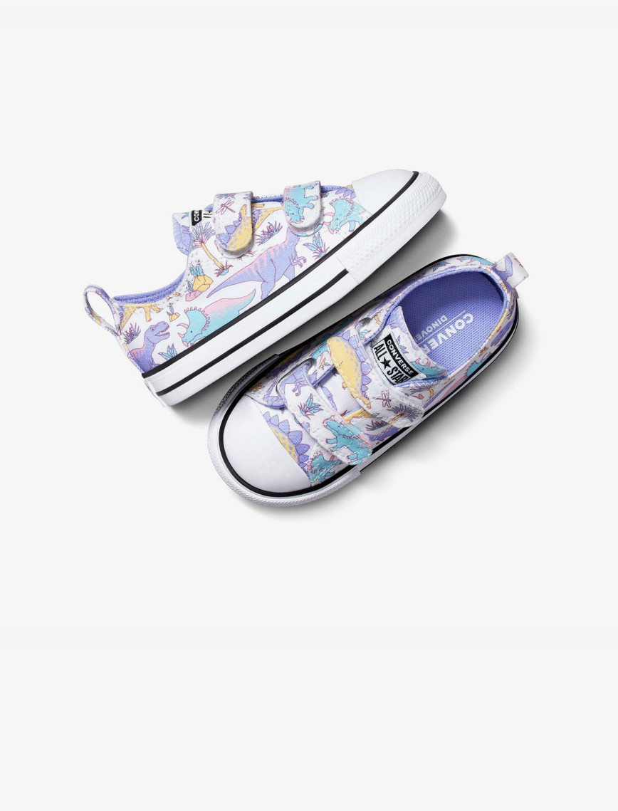 Converse Chuck Taylor All Star Dino Party Easy On Bebek Beyaz Sneaker Converse Chuck Taylor All Star Dino Party Easy On Bebek Beyaz Sneaker
