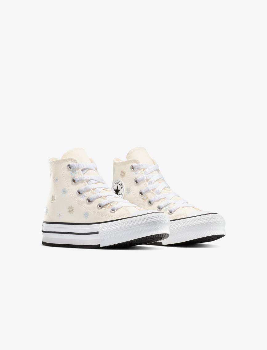 Converse Chuck Taylor All Star Platform Florals Çocuk Krem Sneaker Converse Chuck Taylor All Star Platform Florals Çocuk Krem Sneaker