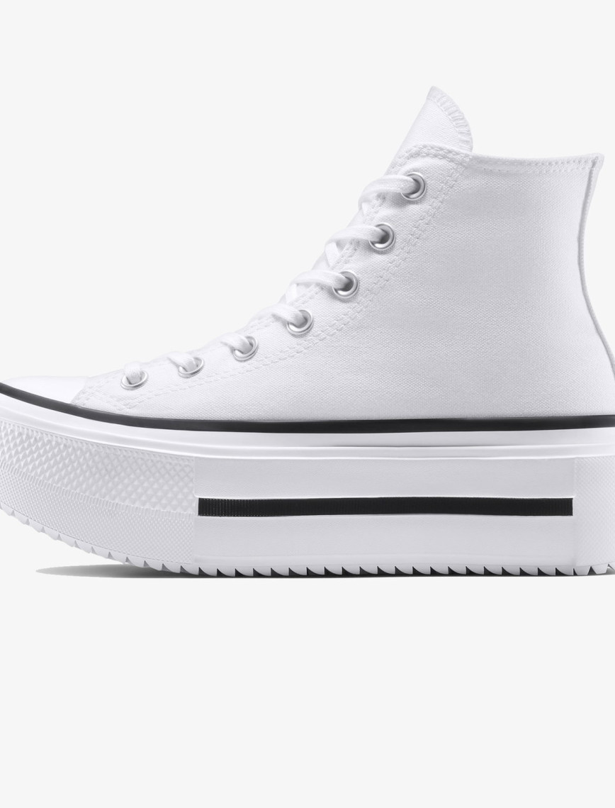 Converse Chuck Taylor All Star Lift Double Stack Unisex Beyaz Sneaker