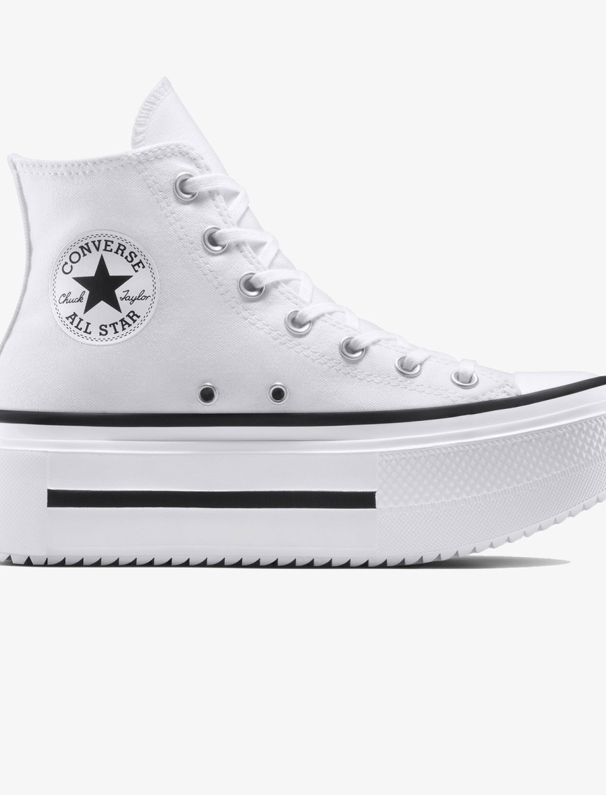 Converse Chuck Taylor All Star Lift Double Stack Unisex Beyaz Sneaker