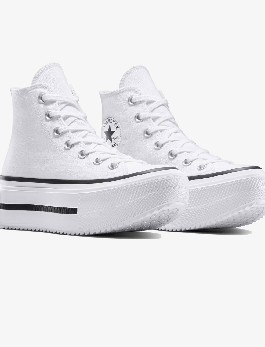 Converse Chuck Taylor All Star Lift Double Stack Unisex Beyaz Sneaker