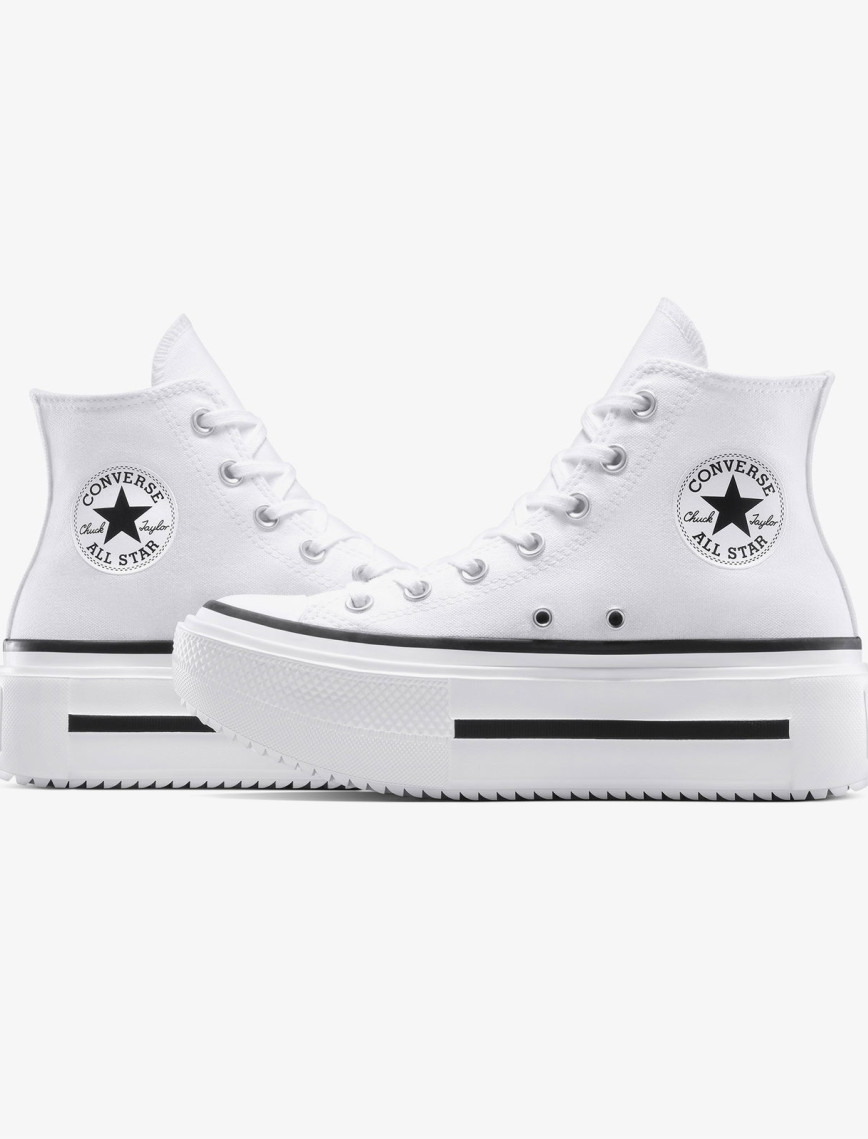 Converse Chuck Taylor All Star Lift Double Stack Unisex Beyaz Sneaker