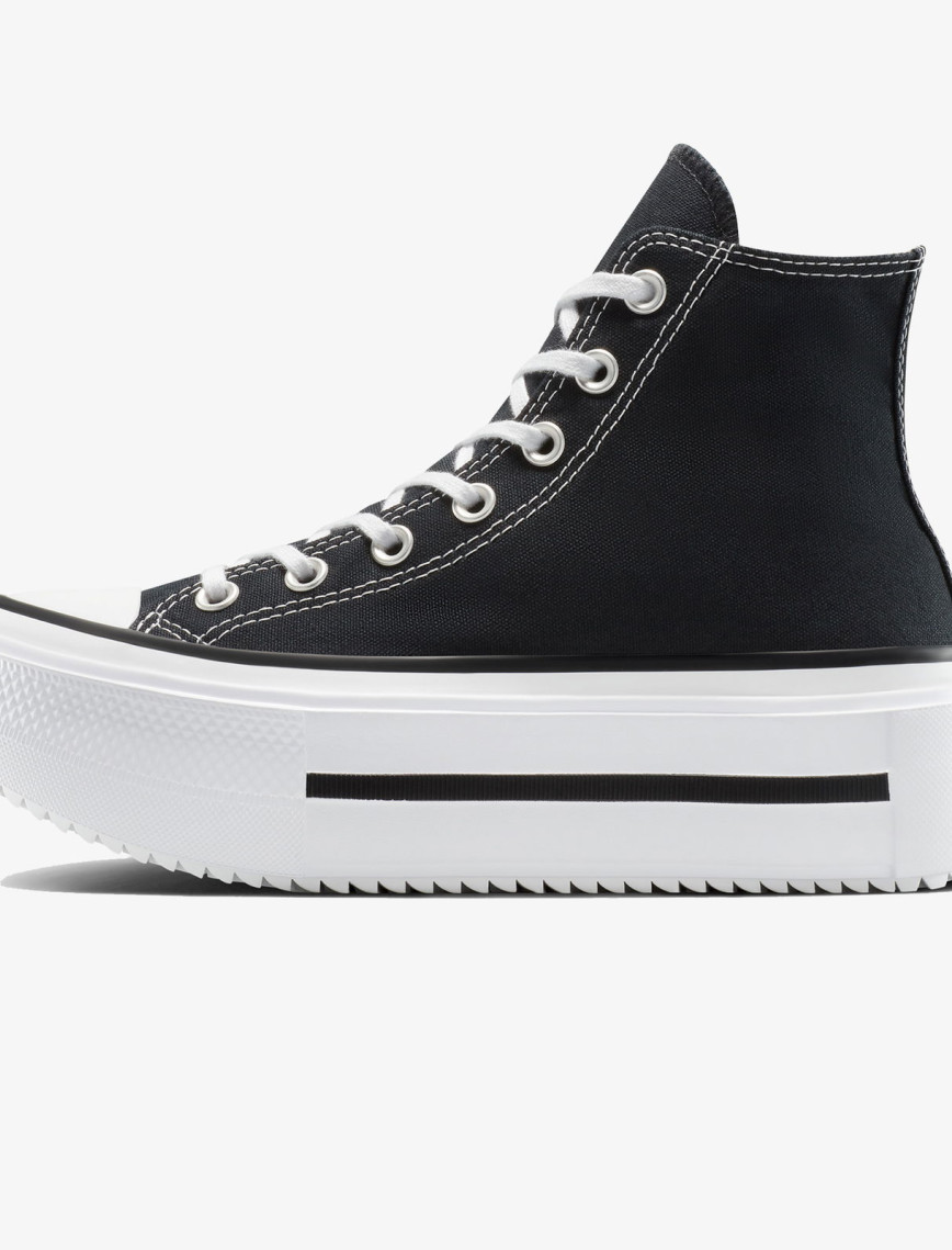 Converse Chuck Taylor All Star Lift Double Stack Unisex Siyah Sneaker