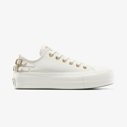Converse Chuck Taylor All Star Lift Platform Buckle Unisex Siyah Sneaker Converse Chuck Taylor All Star Lift Platform Buckle Unisex Siyah Sneaker