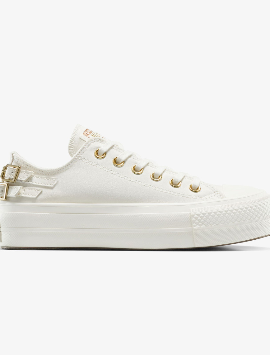 Converse Chuck Taylor All Star Lift Platform Buckle Unisex Siyah Sneaker Converse Chuck Taylor All Star Lift Platform Buckle Unisex Siyah Sneaker