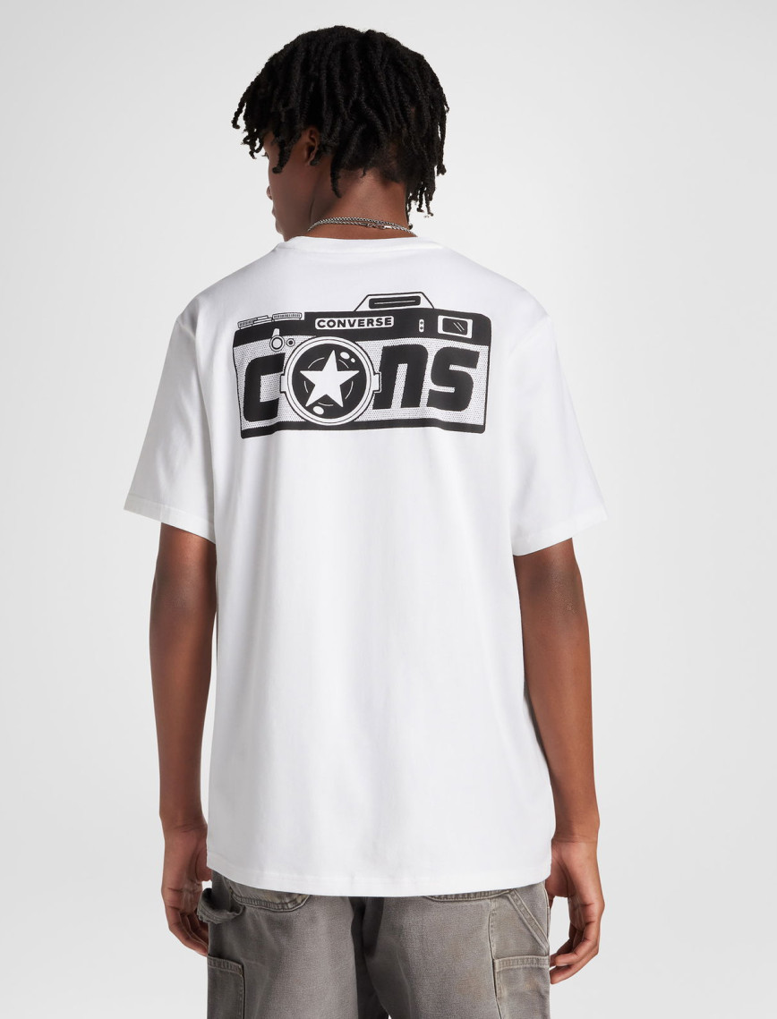 Converse Erkek Beyaz T-Shirt Converse Erkek Beyaz T-Shirt