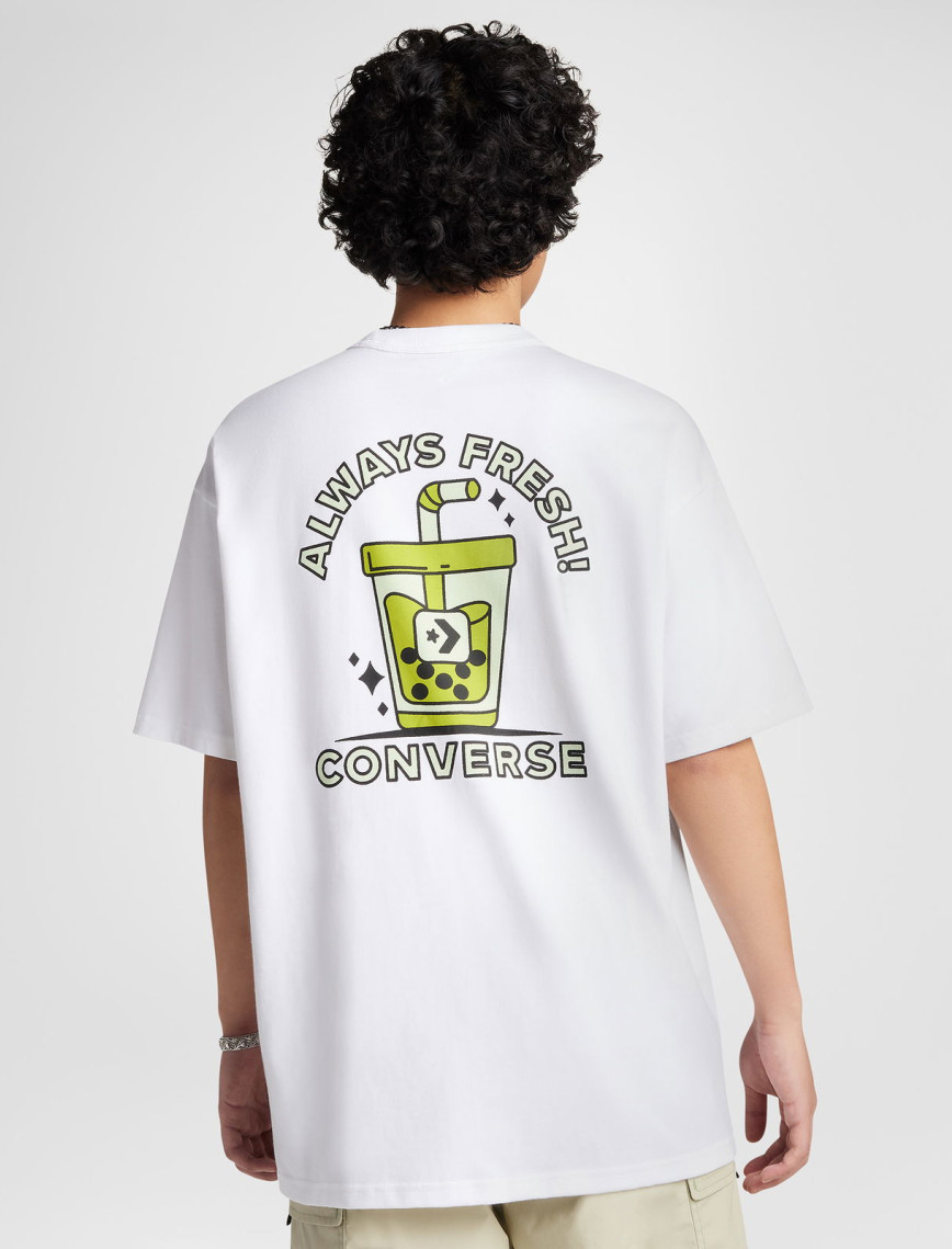 Converse Erkek Beyaz T-Shirt Converse Erkek Beyaz T-Shirt