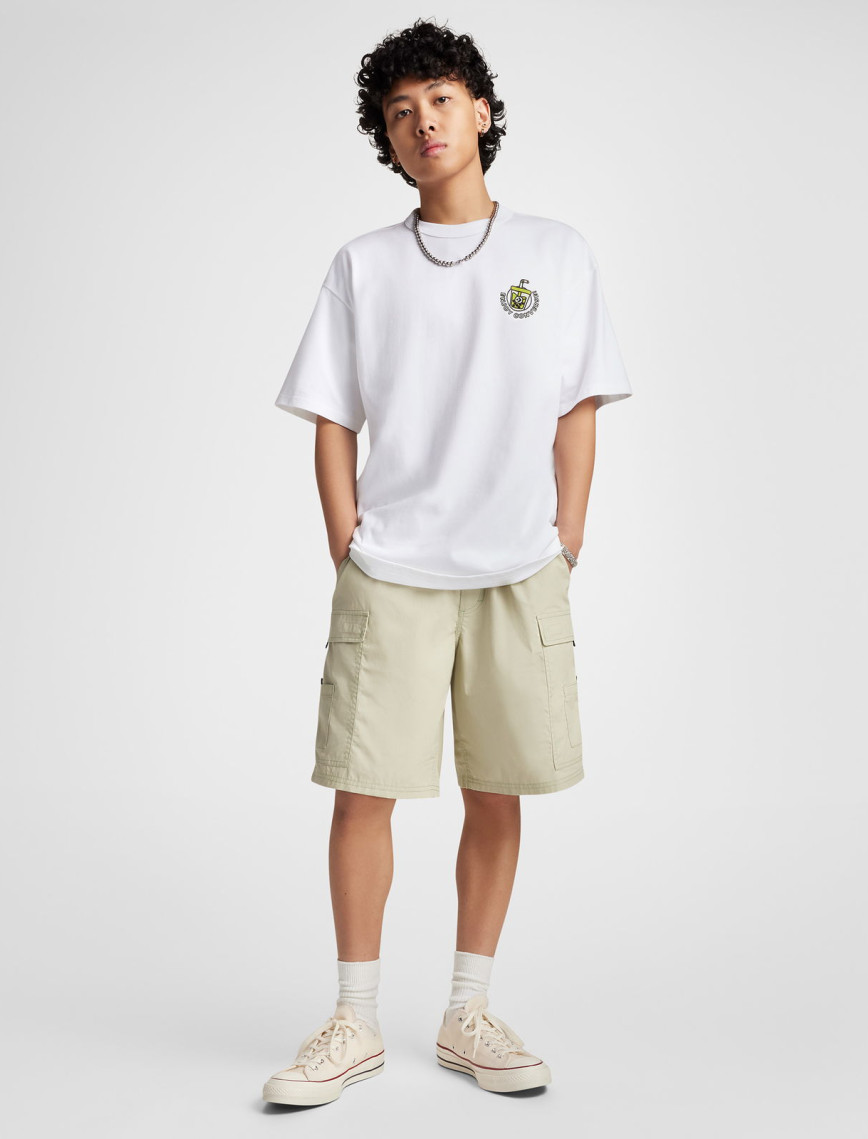 Converse Erkek Beyaz T-Shirt Converse Erkek Beyaz T-Shirt