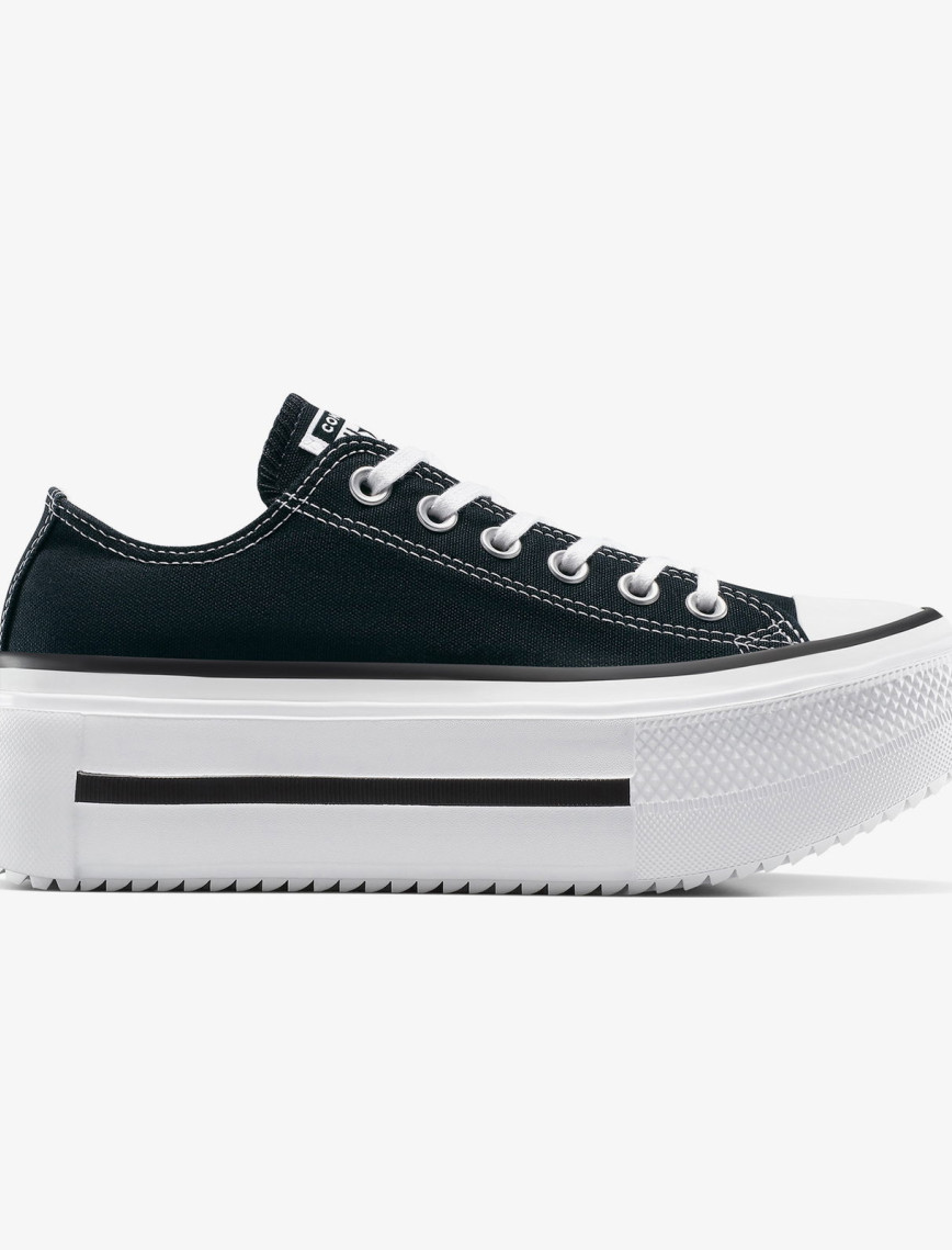 Converse Chuck Taylor All Star Lift Double Stack Platform Unisex Siyah Sneaker Converse Chuck Taylor All Star Lift Double Stack Platform Unisex Siyah Sneaker