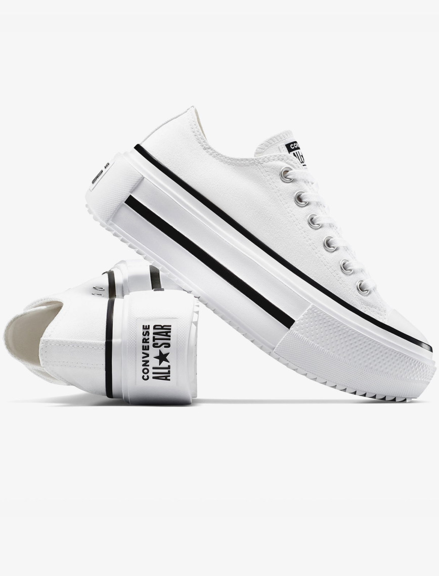 Converse Chuck Taylor All Star Lift Double Stack Platform Unisex Beyaz Sneaker Converse Chuck Taylor All Star Lift Double Stack Platform Unisex Beyaz Sneaker