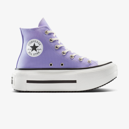 Converse Chuck Taylor All Star Lift Double Stack Unisex Mor Sneaker Converse Chuck Taylor All Star Lift Double Stack Unisex Mor Sneaker