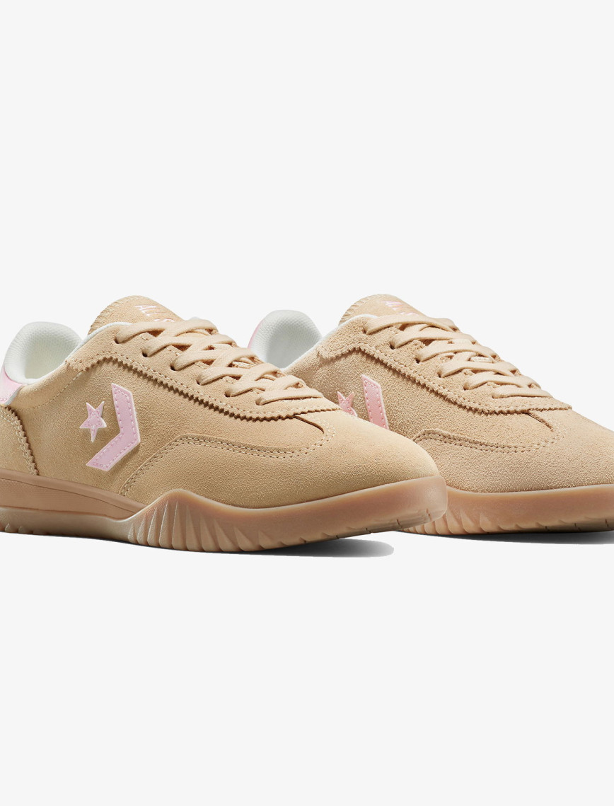 Converse Run Star Trainer Suede Bej Yeşil Sneaker Converse Run Star Trainer Suede Bej Yeşil Sneaker