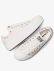Convese Chuck Taylor All Star Lift Floral Embroıdery Low Top Unisex Krem Sneaker Convese Chuck Taylor All Star Lift Floral Embroıdery Low Top Unisex Krem Sneaker