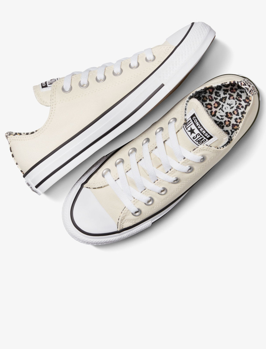 Converse Chuck Taylor All Star Leopard Unisex Krem Sneaker Converse Chuck Taylor All Star Leopard Unisex Krem Sneaker