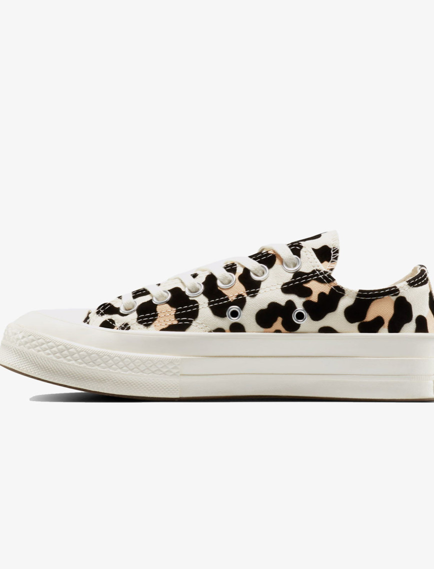 Converse Chuck 70 Leopard Unisex Krem Sneaker Converse Chuck 70 Leopard Unisex Krem Sneaker