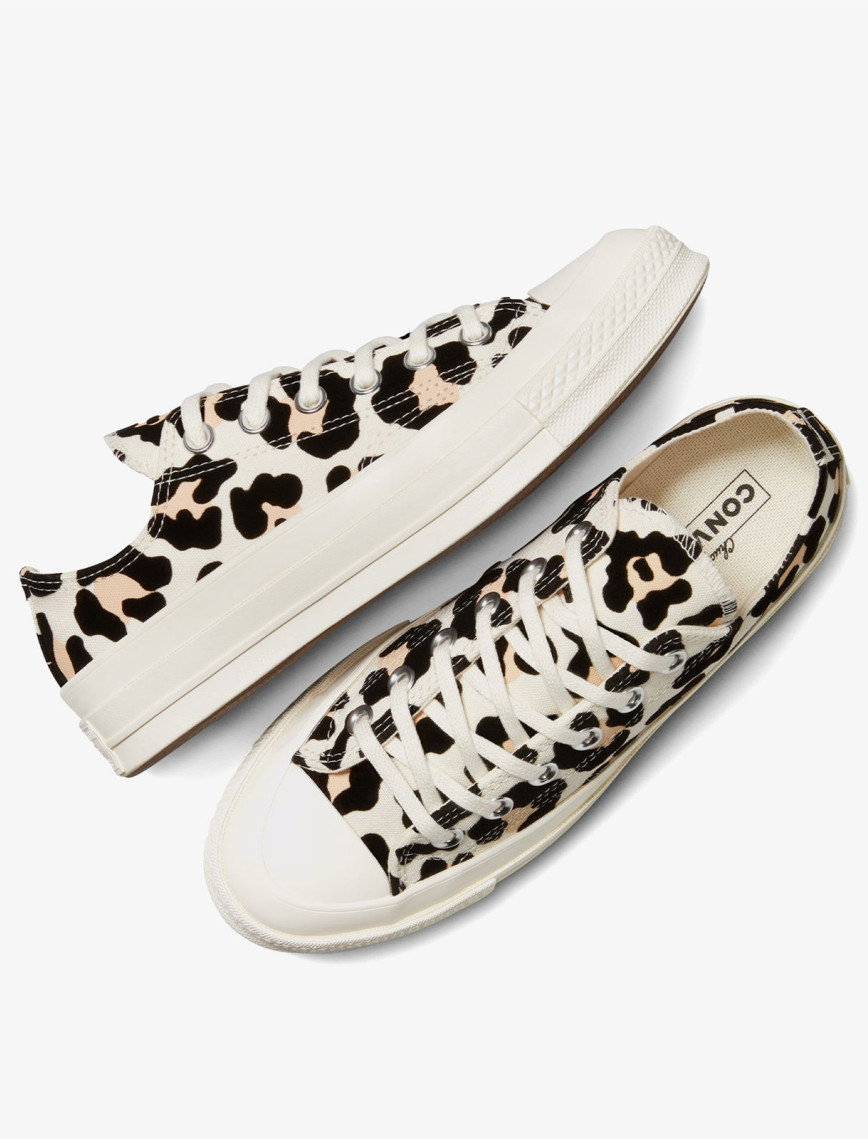 Converse Chuck 70 Leopard Unisex Krem Sneaker Converse Chuck 70 Leopard Unisex Krem Sneaker