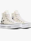 Converse Chuck Taylor All Star Lift Unisex Krem Sneaker Converse Chuck Taylor All Star Lift Unisex Krem Sneaker