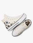Converse Chuck Taylor All Star Lift Unisex Krem Sneaker Converse Chuck Taylor All Star Lift Unisex Krem Sneaker