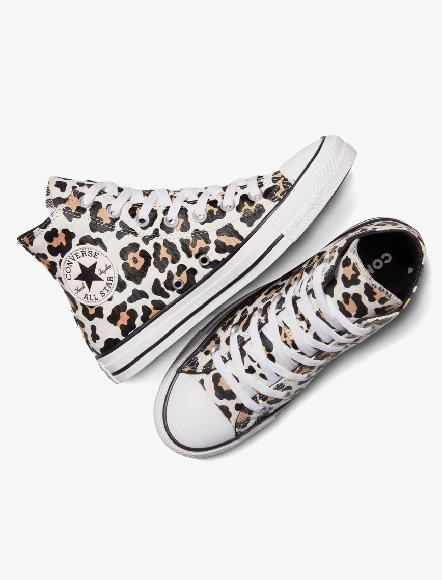 Converse Chuck Taylor All Star Leopard Kadın Siyah Sneaker Converse Chuck Taylor All Star Leopard Kadın Siyah Sneaker