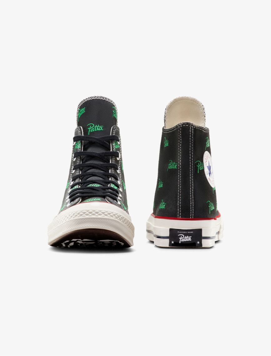 Converse X Patta Chuck 70 Unisex Siyah Bilekli Sneaker Converse X Patta Chuck 70 Unisex Siyah Bilekli Sneaker