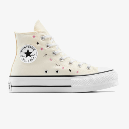 Converse Chuck Taylor All Star Lift Platform Celestial Kadın Krem Sneaker Converse Chuck Taylor All Star Lift Platform Celestial Kadın Krem Sneaker