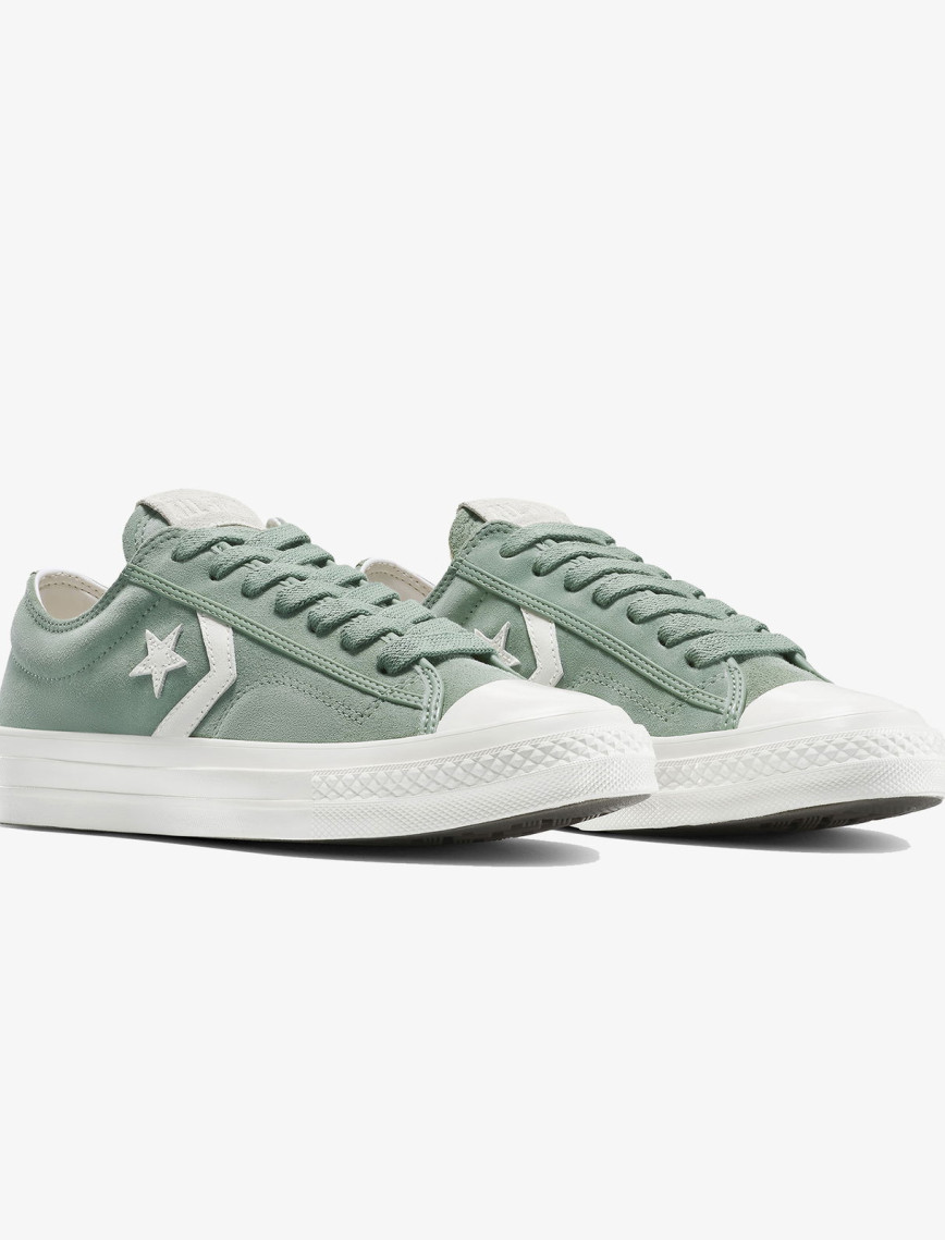 Converse Star Player 76 Suede Unisex Yeşil Sneaker