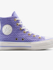 Converse Chuck Taylor All Star Knit Kadın Mor Sneaker Converse Chuck Taylor All Star Knit Kadın Mor Sneaker