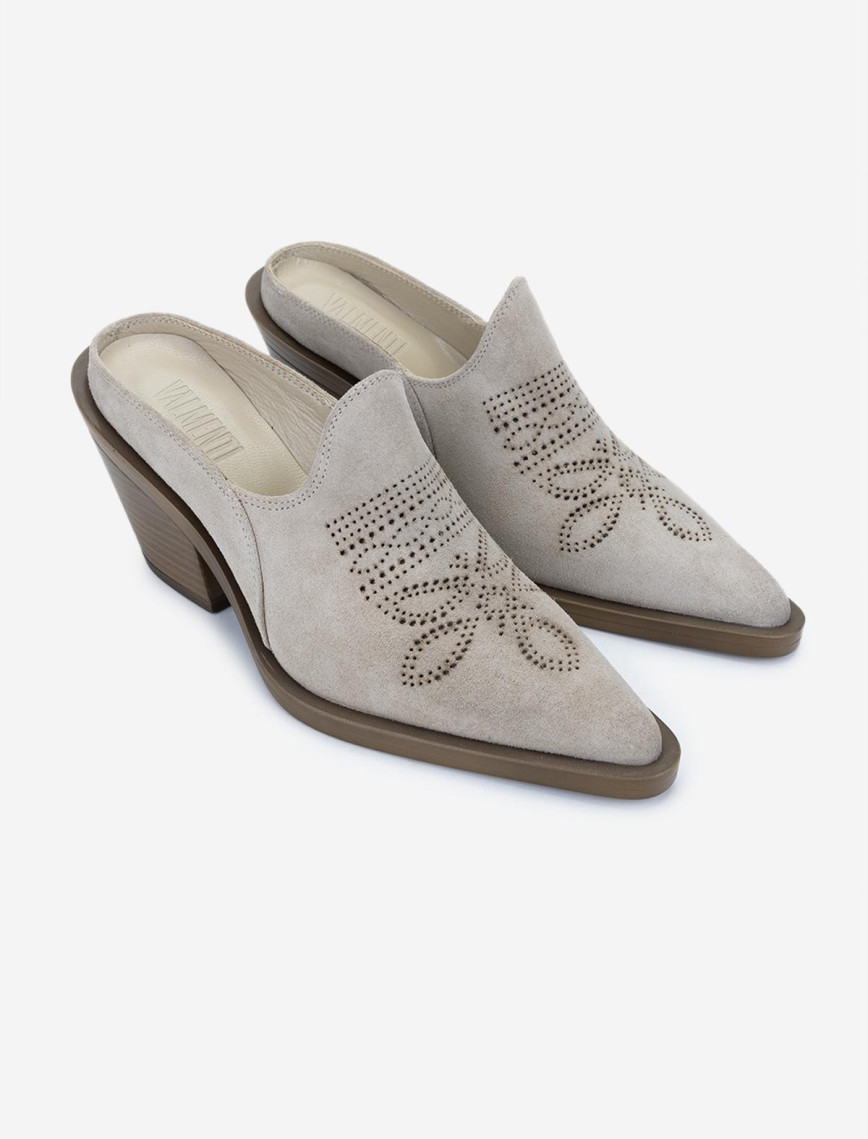 Valmenti Kadın Hakiki Deri Topuklu Terlik Valmenti Kadın Hakiki Deri Topuklu Terlik