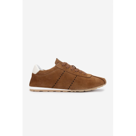 Valmenti Kadın Hakiki Deri Tütün Süet Sneakers & Spor Ayakkabı Valmenti Kadın Hakiki Deri Tütün Süet Sneakers & Spor Ayakkabı