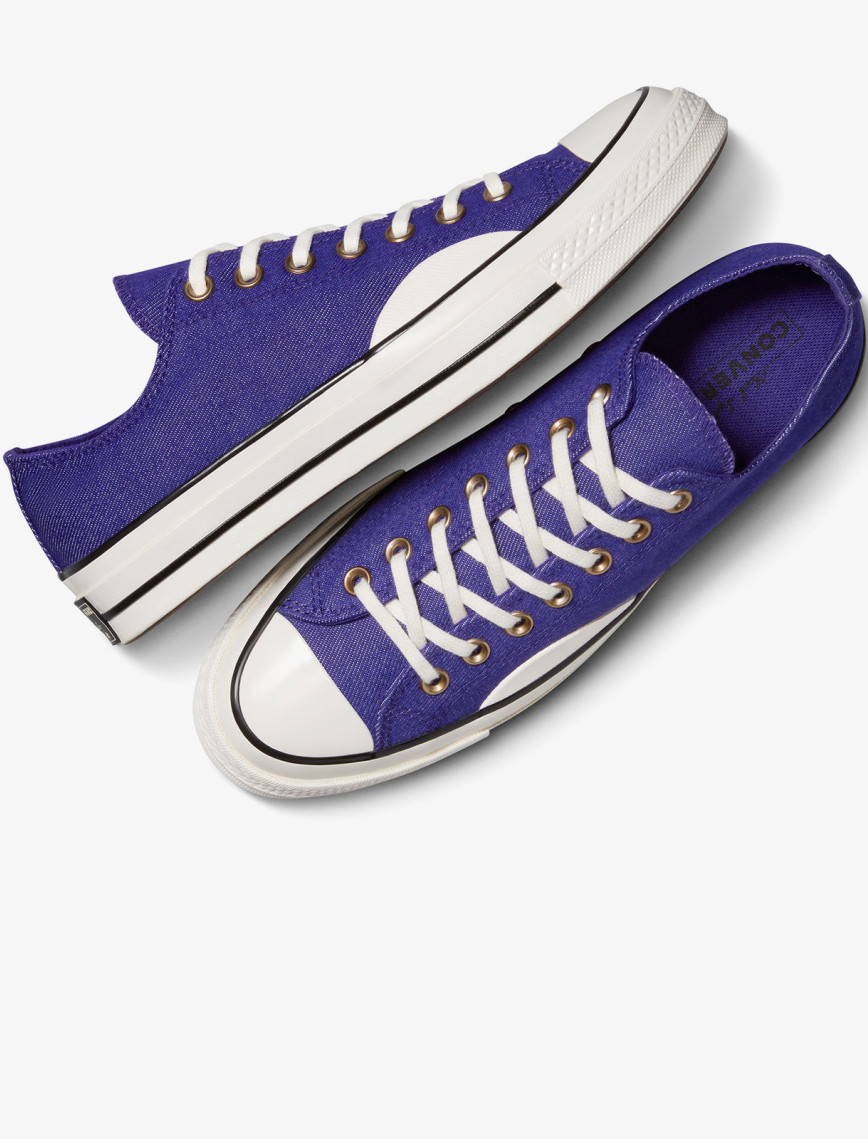 Converse Chuck 70 Unisex Siyah Deri Sneaker Converse Chuck 70 Unisex Siyah Deri Sneaker