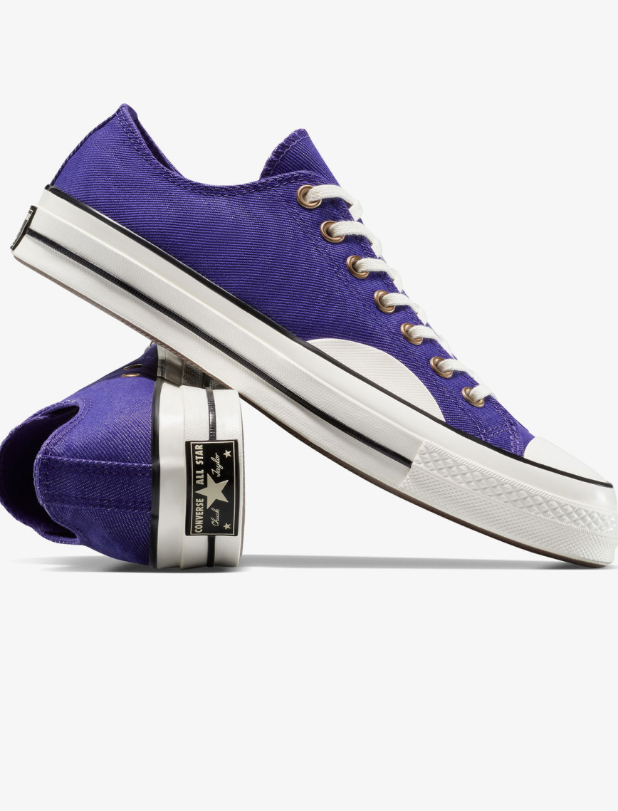 Converse Chuck 70 Unisex Siyah Deri Sneaker Converse Chuck 70 Unisex Siyah Deri Sneaker
