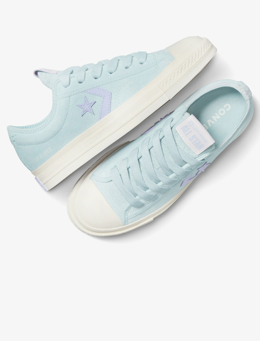 Converse Star Player 76 Colorful Suede Kadın Renkli Sneaker Converse Star Player 76 Colorful Suede Kadın Renkli Sneaker