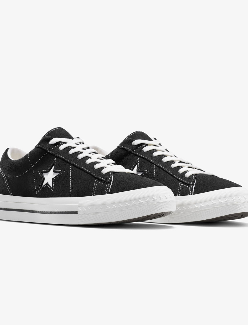 Converse One Star 95 Unisex Siyah Sneaker Converse One Star 95 Unisex Siyah Sneaker