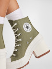 Converse Chuck 70 De Luxe Platform Kadın Haki Sneaker Converse Chuck 70 De Luxe Platform Kadın Haki Sneaker