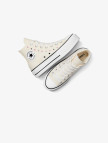 Converse Chuck Taylor All Star Lift Platform Celestial Kadın Krem Sneaker Converse Chuck Taylor All Star Lift Platform Celestial Kadın Krem Sneaker