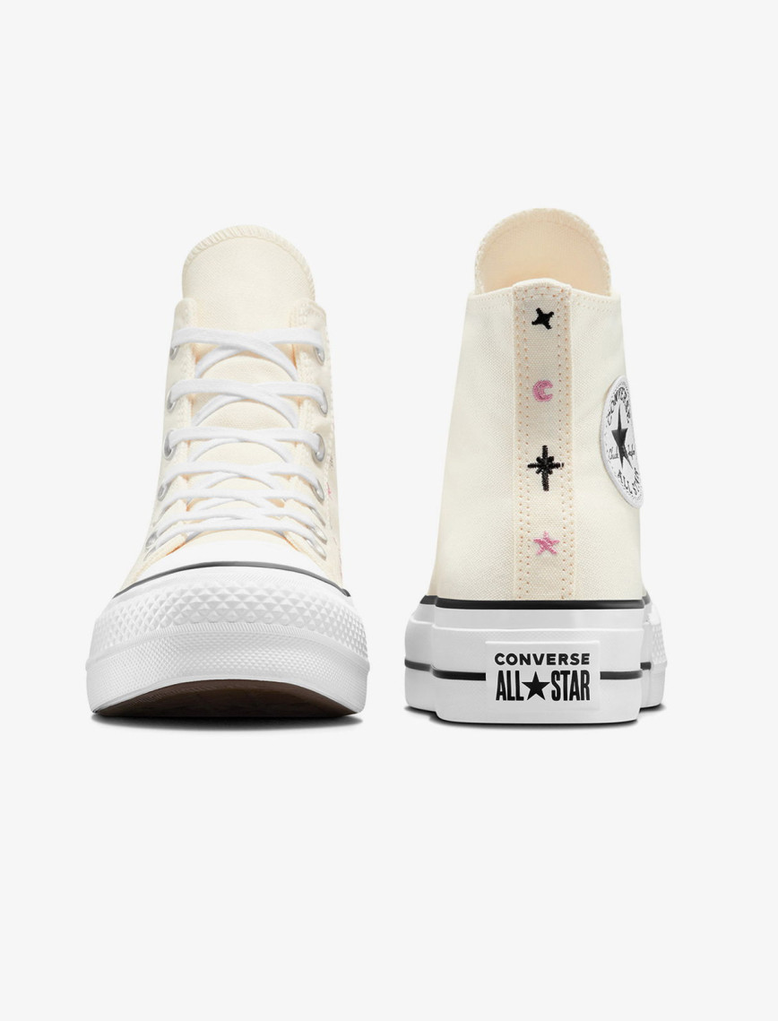 Converse Chuck Taylor All Star Lift Platform Celestial Kadın Krem Sneaker Converse Chuck Taylor All Star Lift Platform Celestial Kadın Krem Sneaker