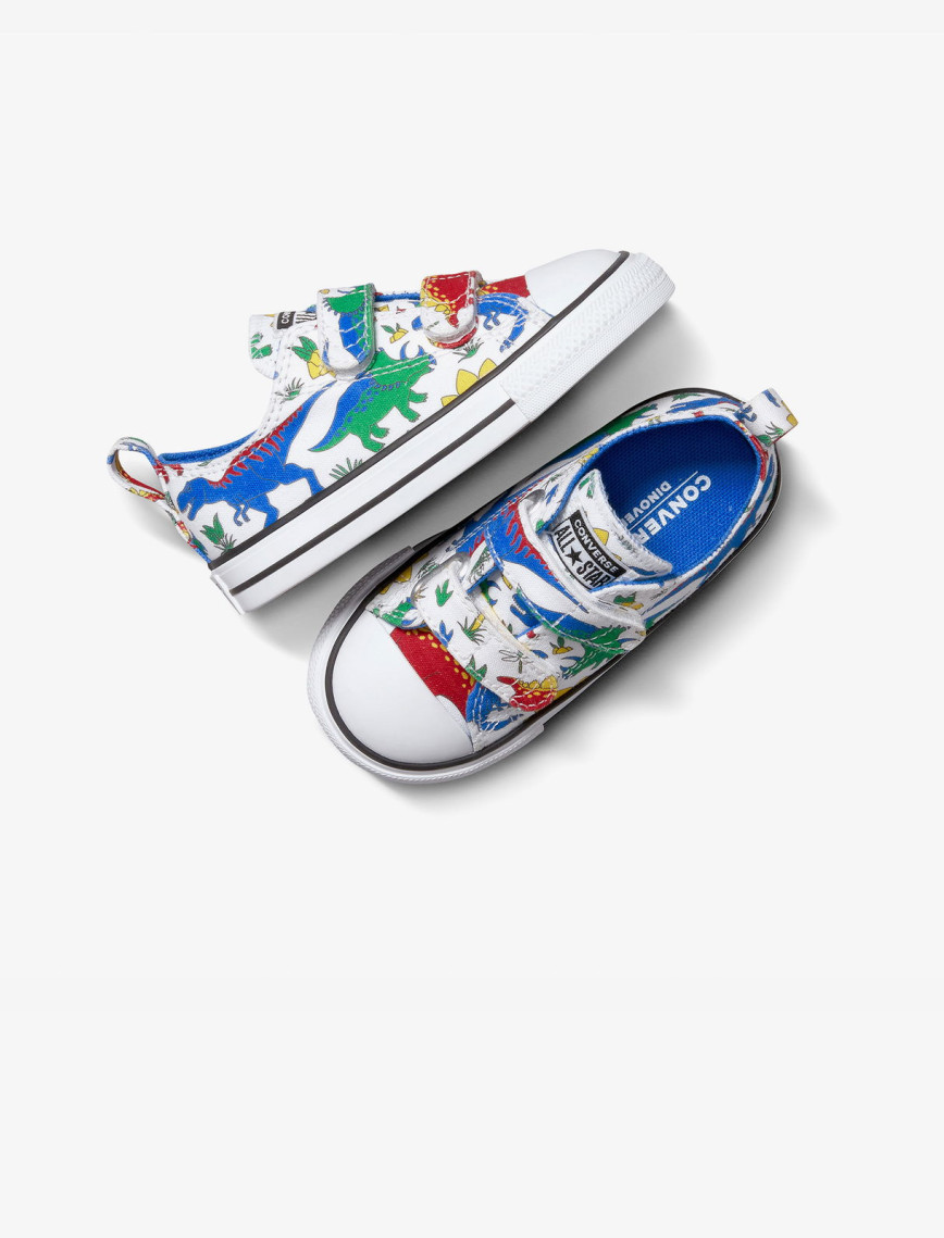 Converse Chuck Taylor All Star Dino Party Easy On Çocuk Beyaz Sneaker