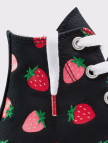 Converse Chuck Taylor All Star Strawberries Çocuk Siyah Sneaker Converse Chuck Taylor All Star Strawberries Çocuk Siyah Sneaker