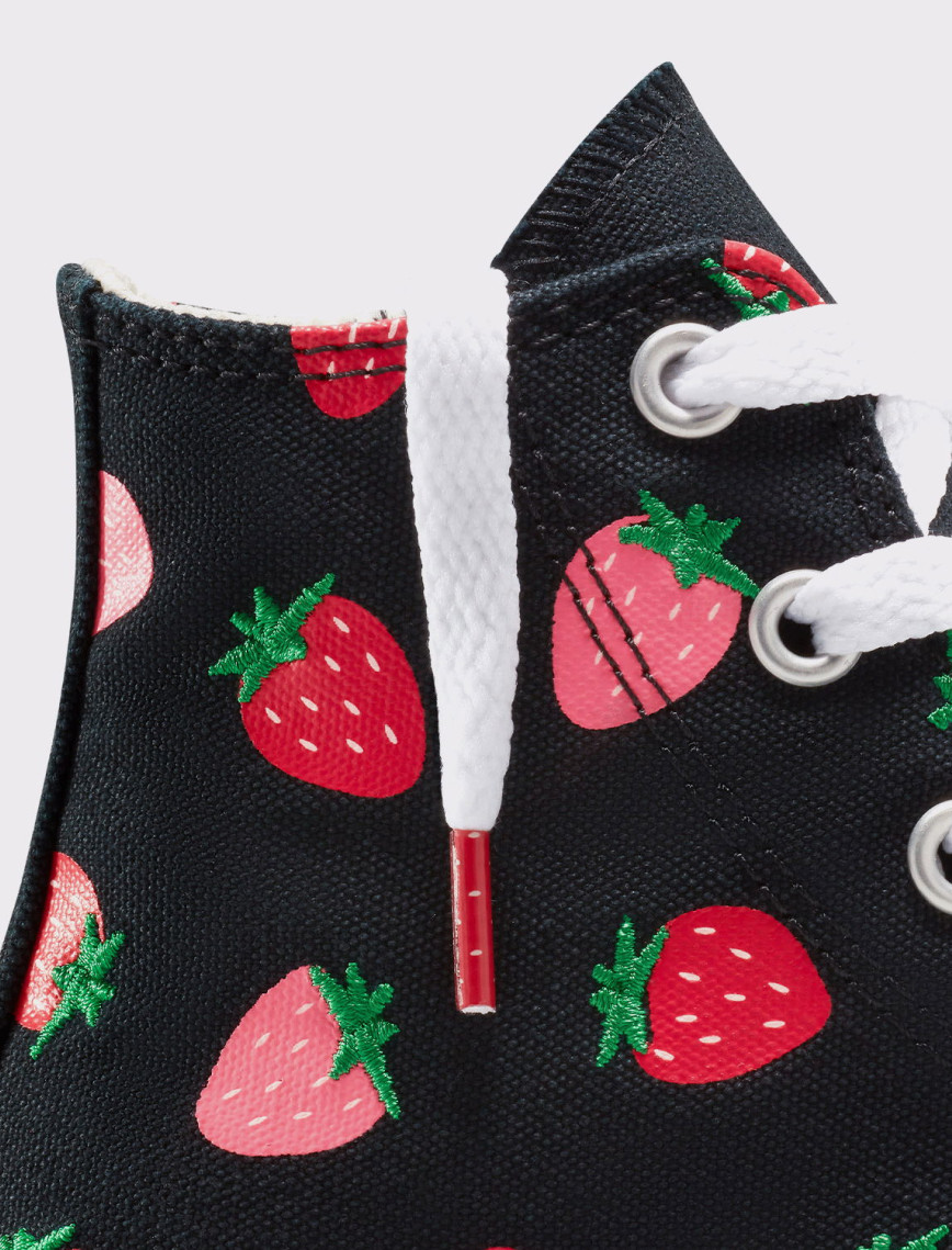 Converse Chuck Taylor All Star Strawberries Çocuk Siyah Sneaker Converse Chuck Taylor All Star Strawberries Çocuk Siyah Sneaker