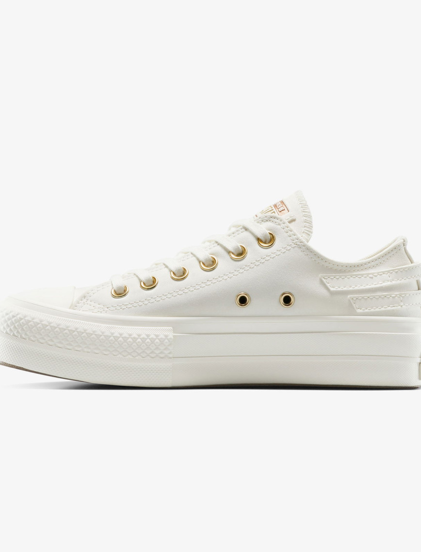 Converse Chuck Taylor All Star Lift Platform Buckle Unisex Siyah Sneaker Converse Chuck Taylor All Star Lift Platform Buckle Unisex Siyah Sneaker