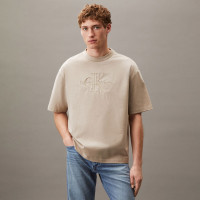 Calvin Klein Low Erkek Bej T-Shirt Calvin Klein Low Erkek Bej T-Shirt