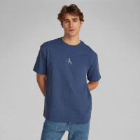 Calvin Klein Rel Liquid Monologo Erkek Mavi T-Shirt Calvin Klein Rel Liquid Monologo Erkek Mavi T-Shirt