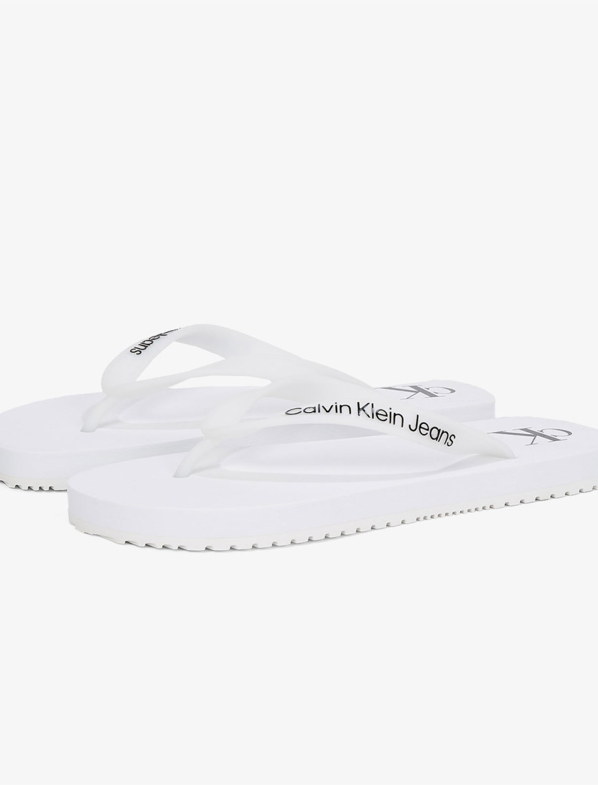 Calvin Klein Kadın Beyaz Terlik Calvin Klein Kadın Beyaz Terlik