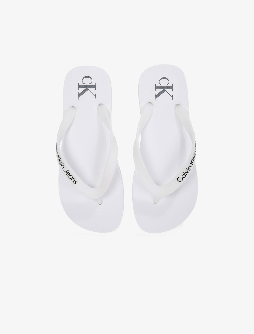 Calvin Klein Kadın Beyaz Terlik Calvin Klein Kadın Beyaz Terlik