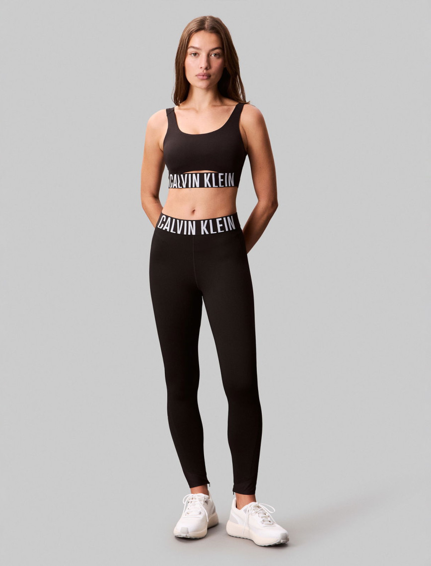 Calvin Klein İntense Power Medium Mesh Kadın Siyah Bra