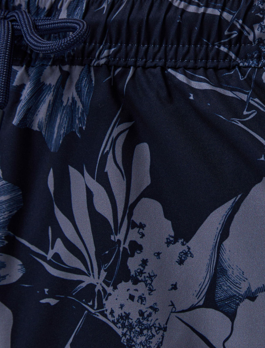 Boss Alain Erkek Lacivert Mayo Şort Boss Alain Erkek Lacivert Mayo Şort