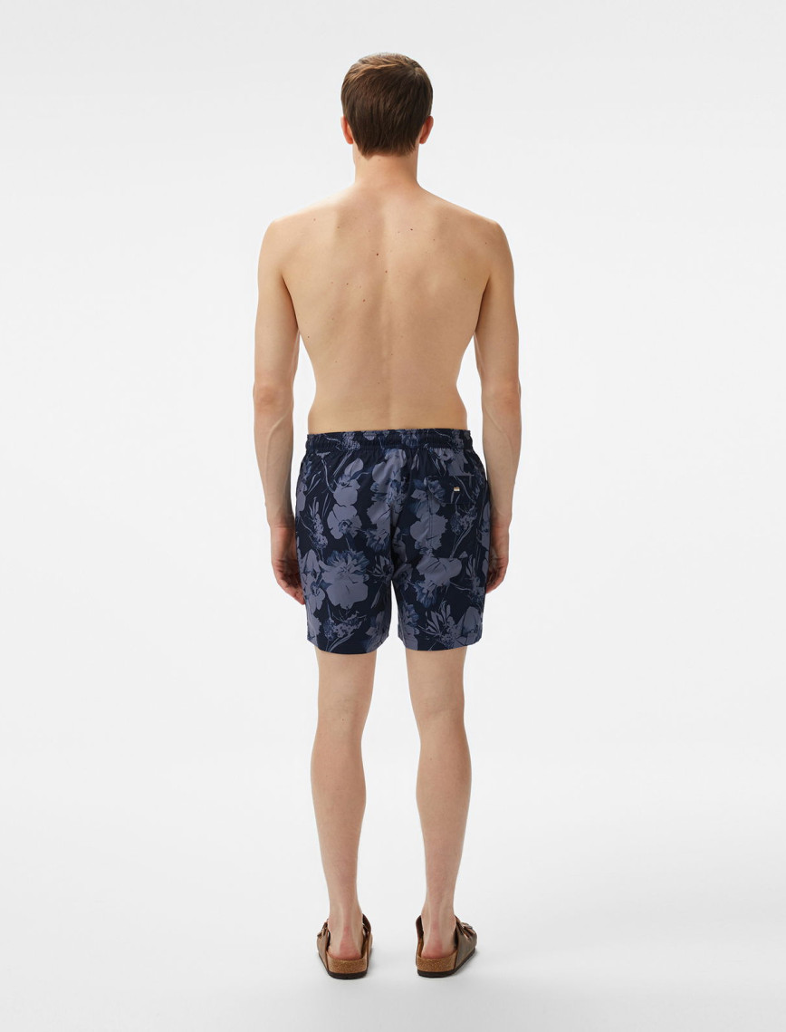 Boss Alain Erkek Lacivert Mayo Şort Boss Alain Erkek Lacivert Mayo Şort