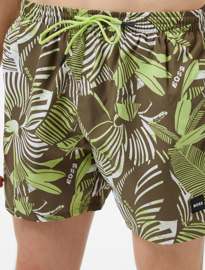 Boss Piranha Erkek Yeşil Mayo Şort Boss Piranha Erkek Yeşil Mayo Şort